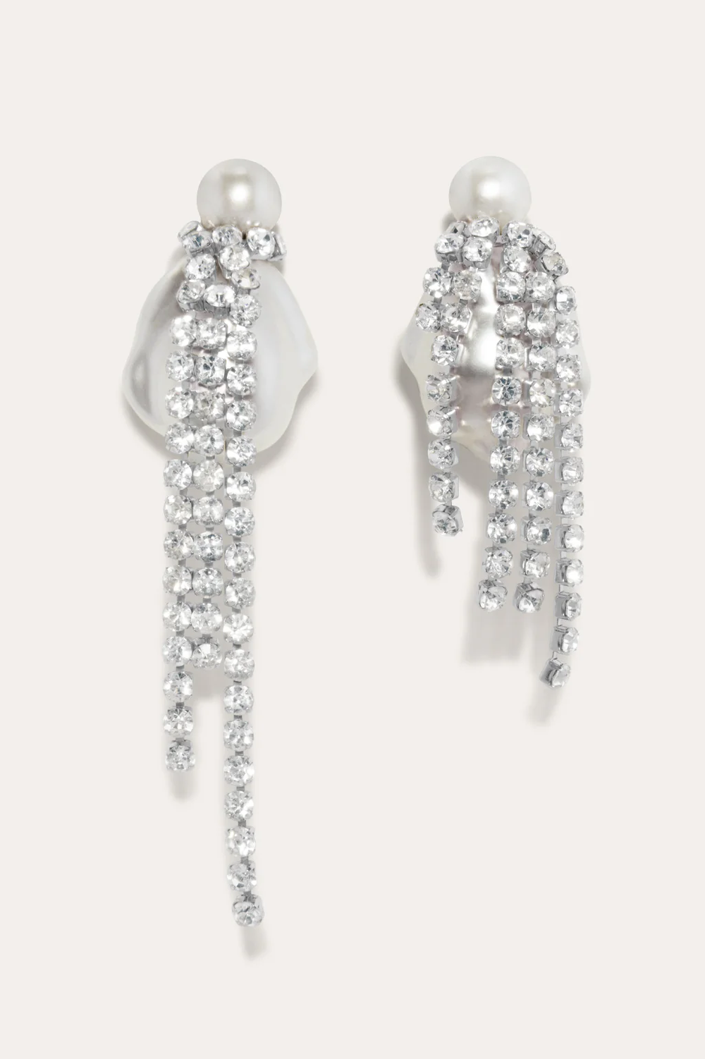 カツルミ　Pray Pearl and Rhinestone Earrings by Completedworks — Mrs Fray